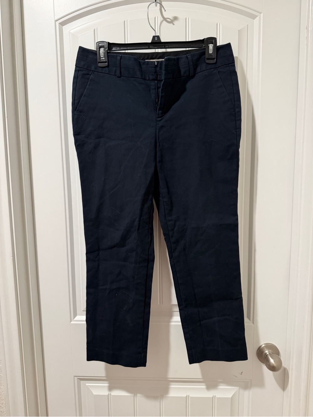 Banana Republic Martin Fit Navy Tailored Pants Size 8